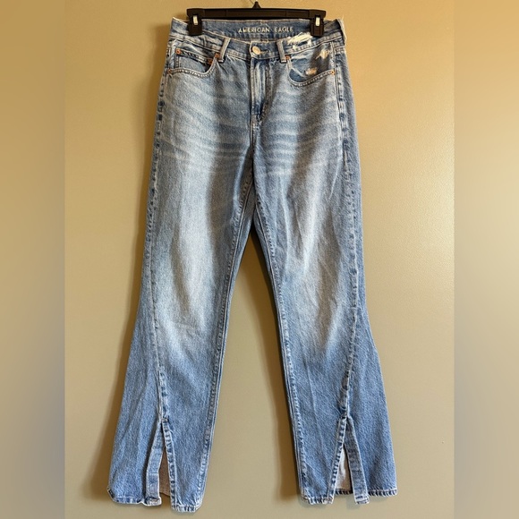 90’s bootcut American eagle medium wash wide leg Jeans - Picture 1 of 10